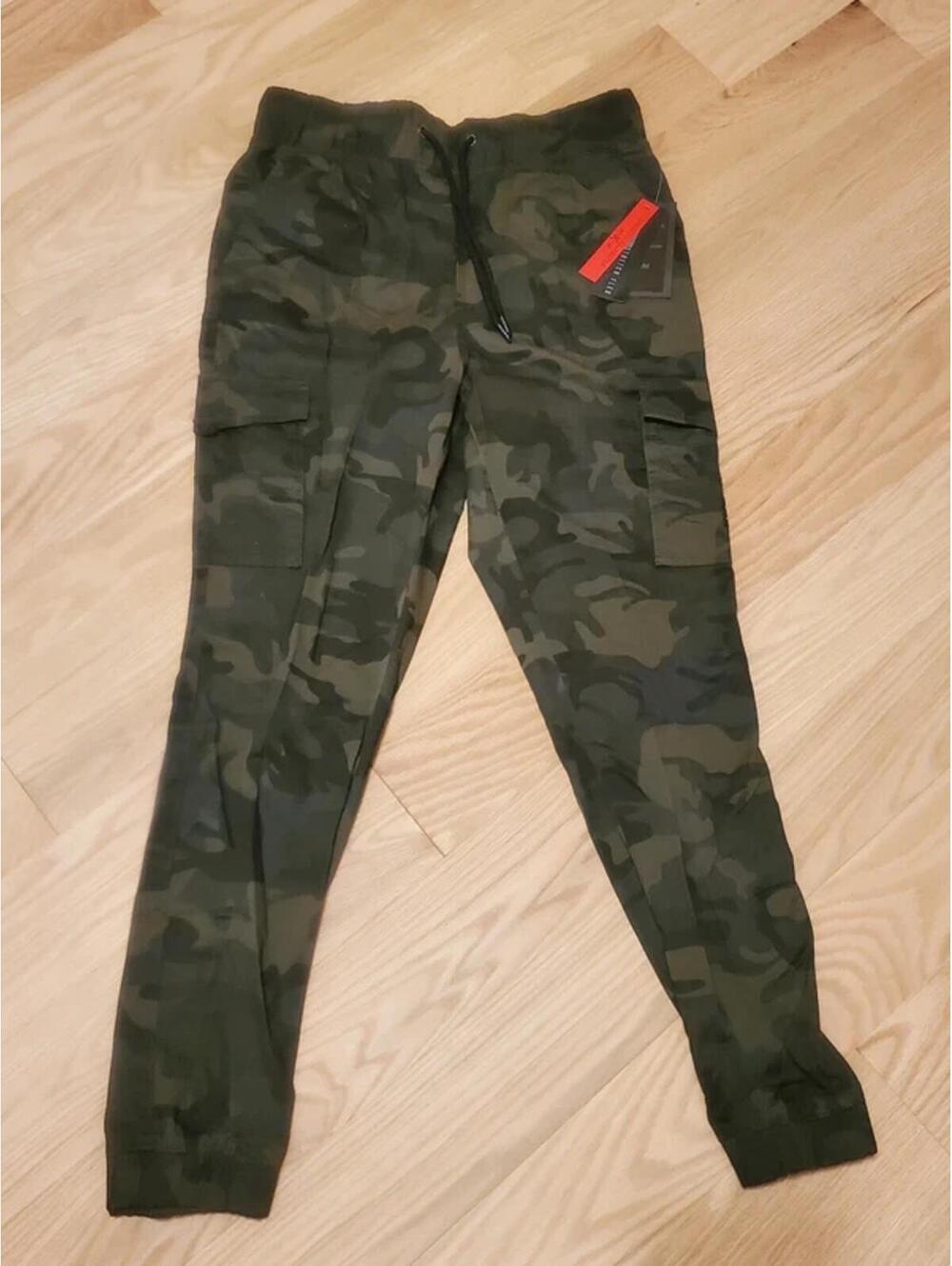 Marc Ecko Cut & Sew Camo Cargo Stretch Pants
